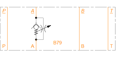 Modular element PU5-B79